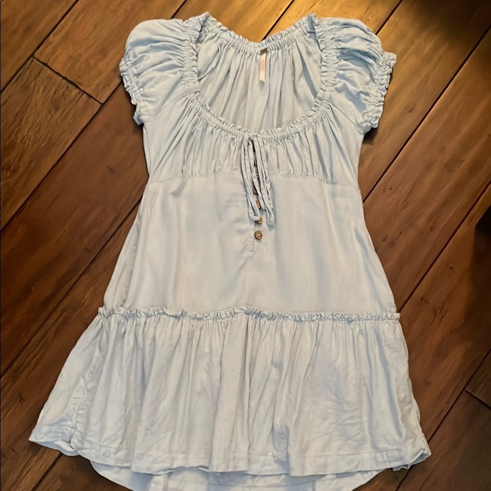 Free People Light Blue Sundress-XS